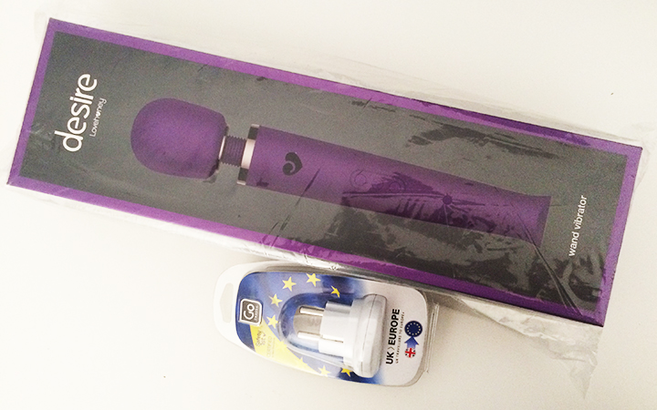 Lovehoney Desire Deluxe Magic Wand Vibratorstab Test - sexspielzeug