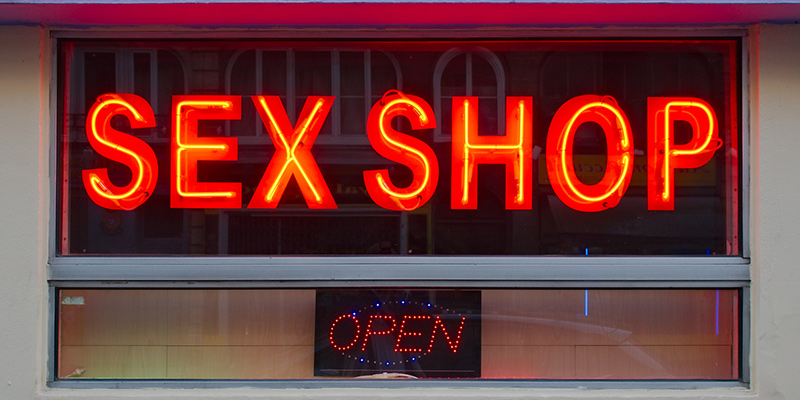 Sexshop Pläne eines Stars